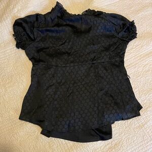 Black Sleeveless blouse